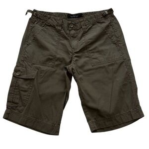 Early 2000's Calvin Klein Jean Bermuda Shorts, Brown, Women's 12 Pre-Loved